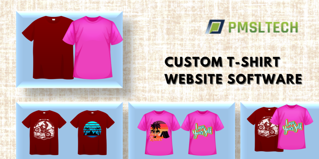 Get Custom T Shirt Website Software and Create own Design