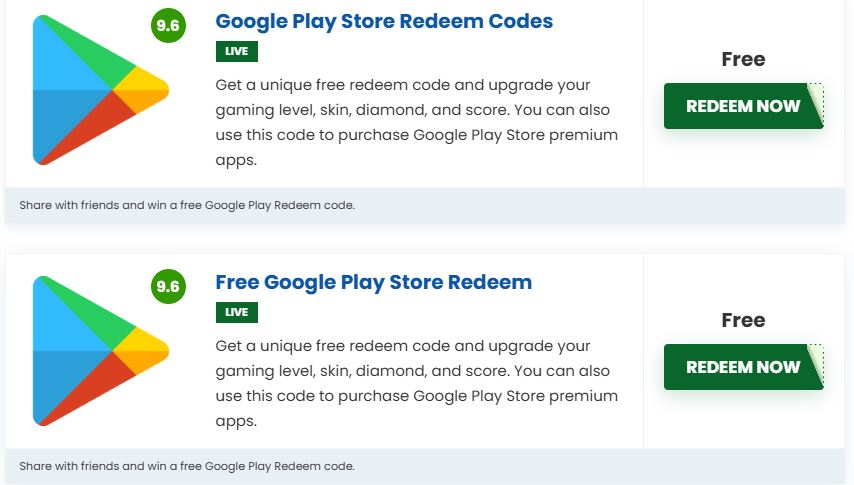 Free Redeem Codes for 2025