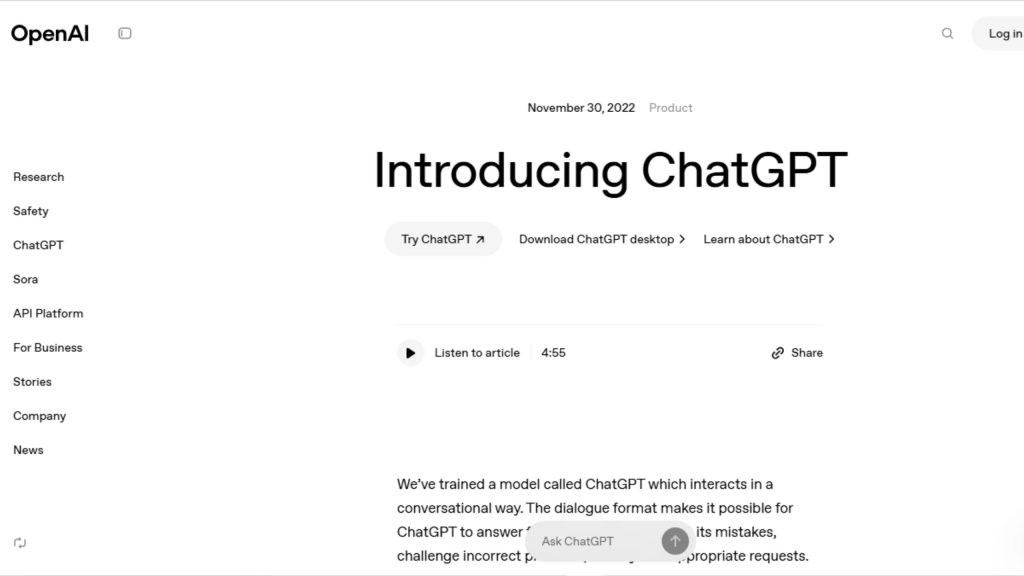 ChatGPT 