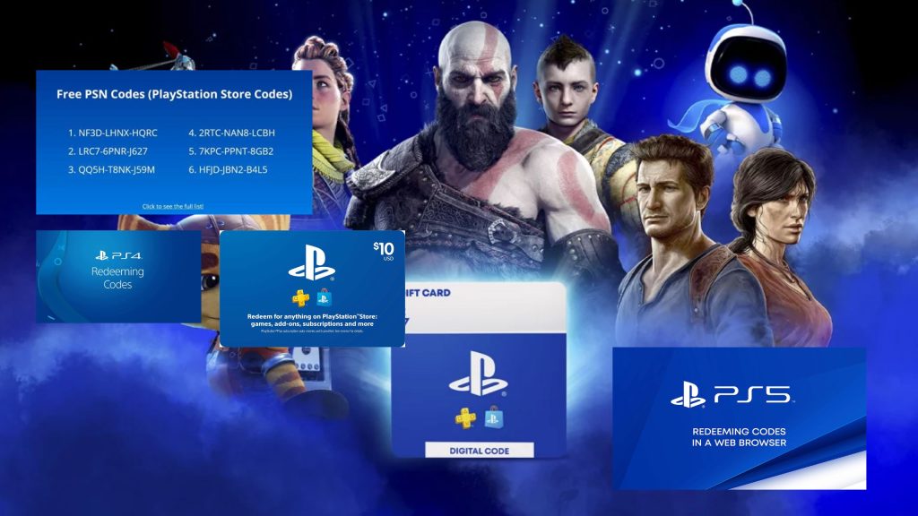 free psn codes