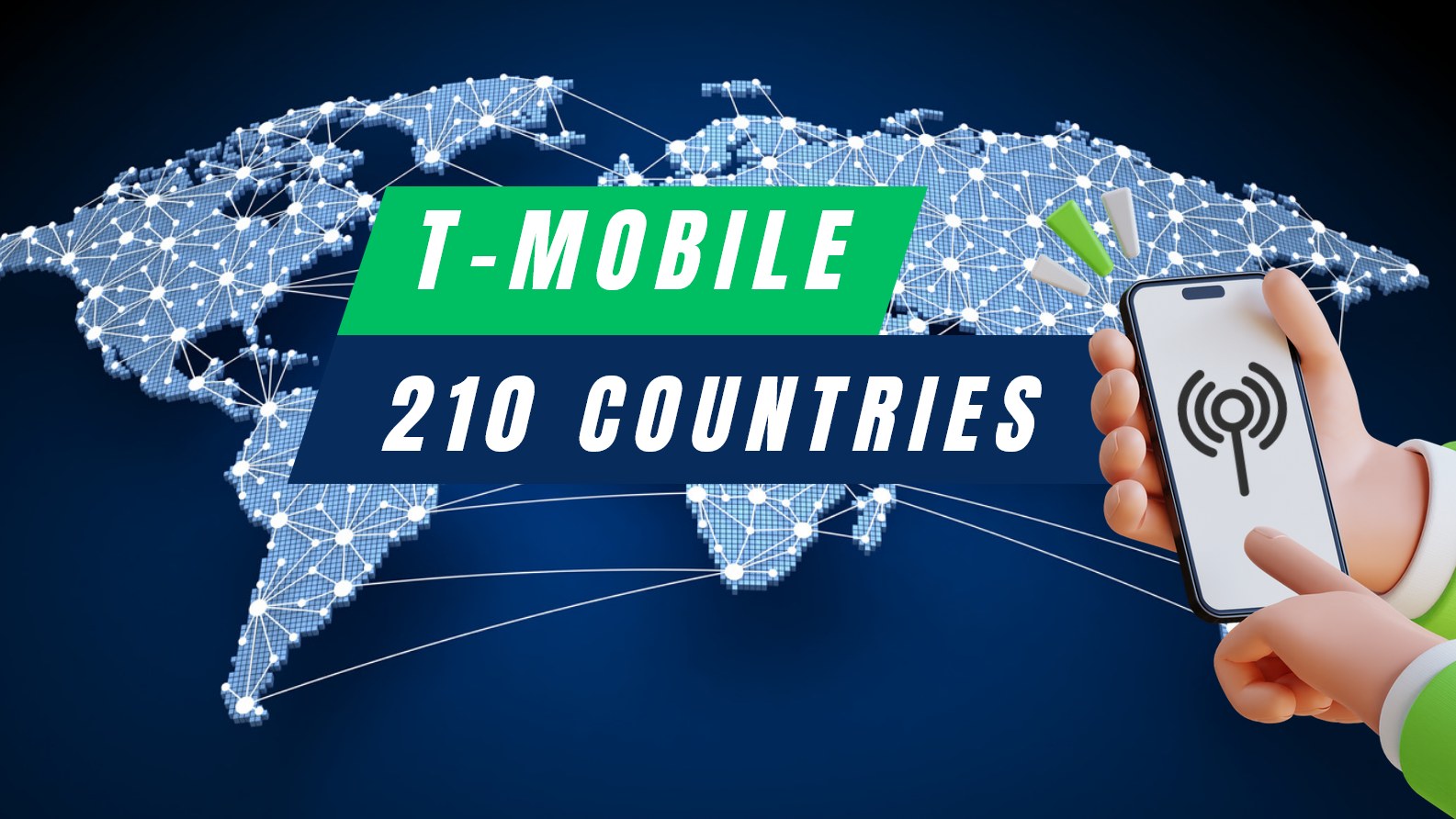 T-Mobile 210 countries list