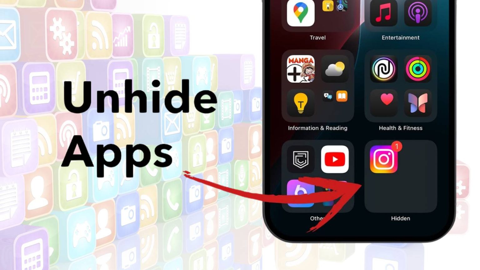 Hidden Applications Lost an App? Here’s How to Unhide Apps on iPhone in Seconds - PMslTech