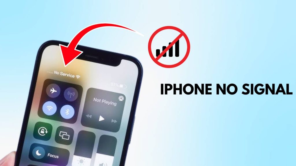How do I fix iPhone no signal quickly