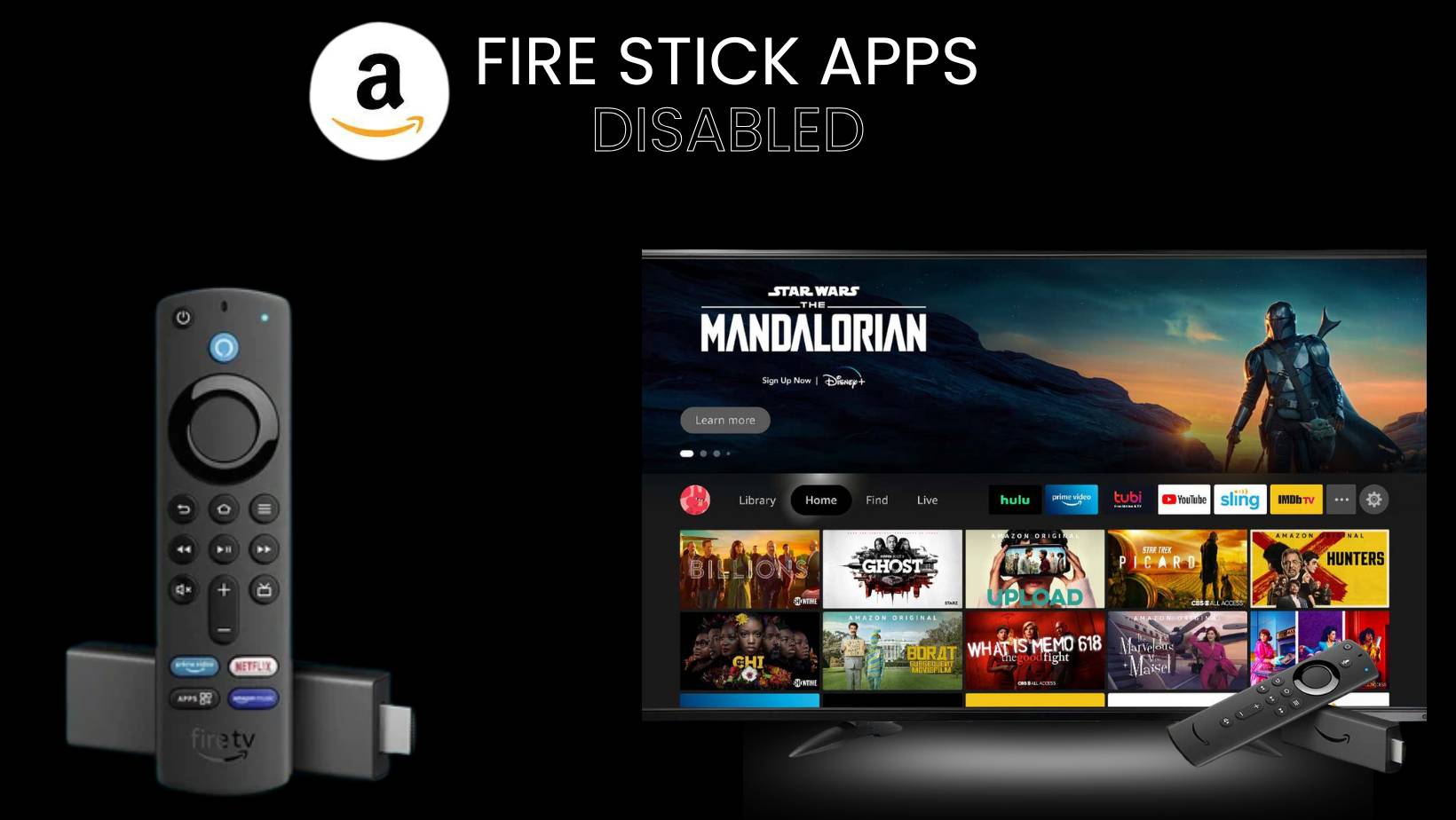 Why are Amazon Fire Stick apps disabled