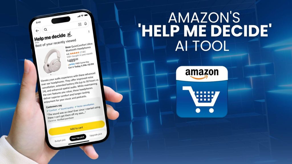 What is Amazon's 'Help Me Decide' AI tool