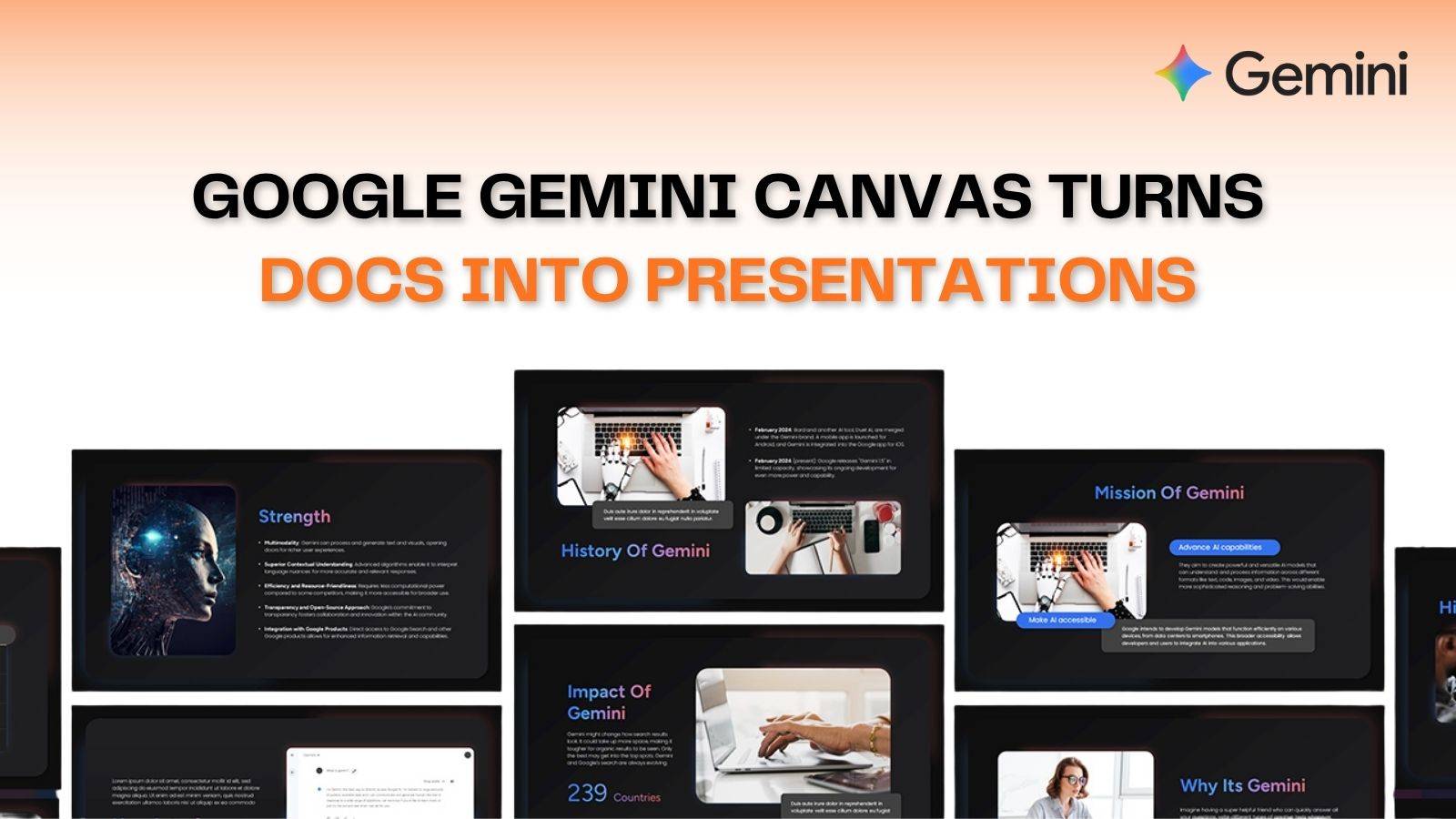 how does Google Gemini Canvas work