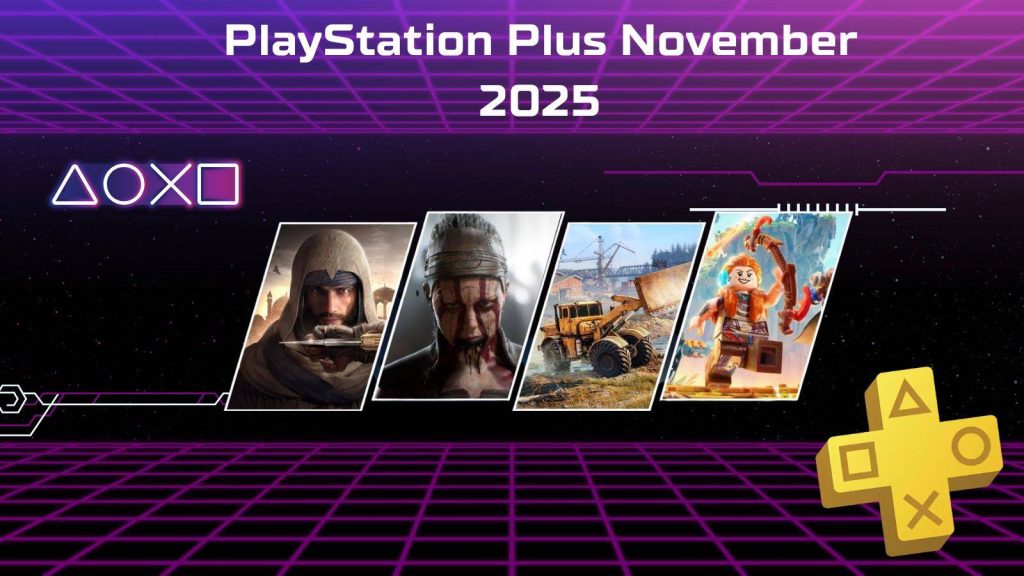 PlayStation Plus November 2025 free games
