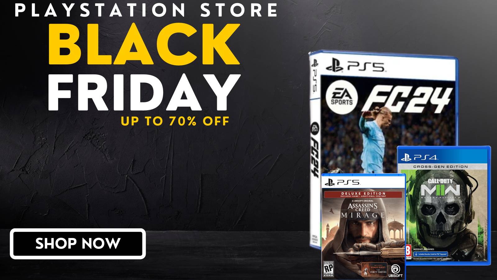 Top PlayStation Store Black Friday Game Deals